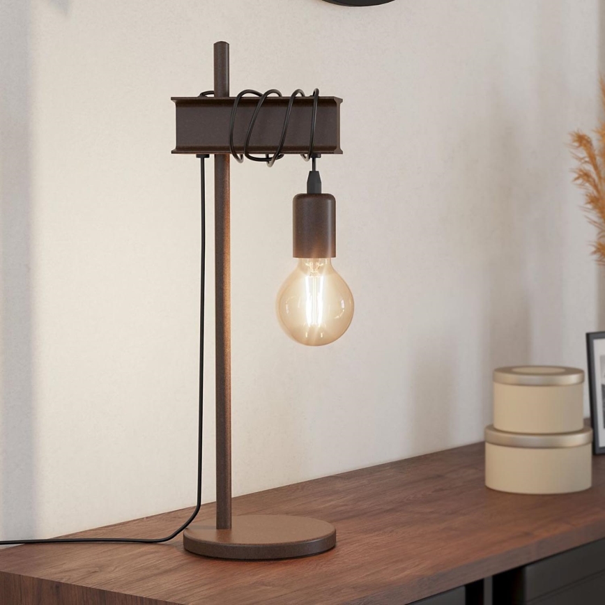Eglo - Bordlampe TOWNSHEND 1xE27/10W/230V