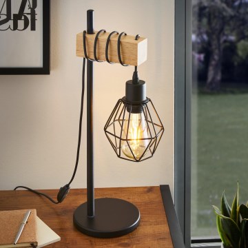 Eglo - Bordlampe TOWNSHEND 1xE27/60W/230V