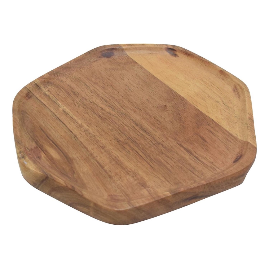 Eglo - Dekorativ bakke 27x30 cm træ