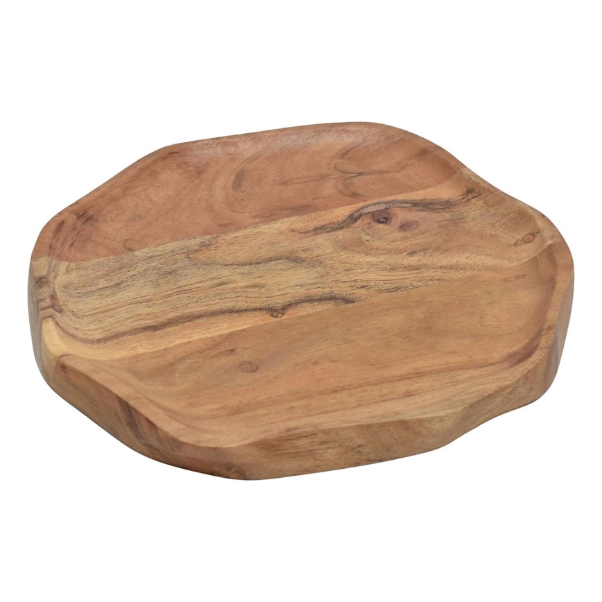 Eglo - Dekorativ bakke 34,5x37 cm træ