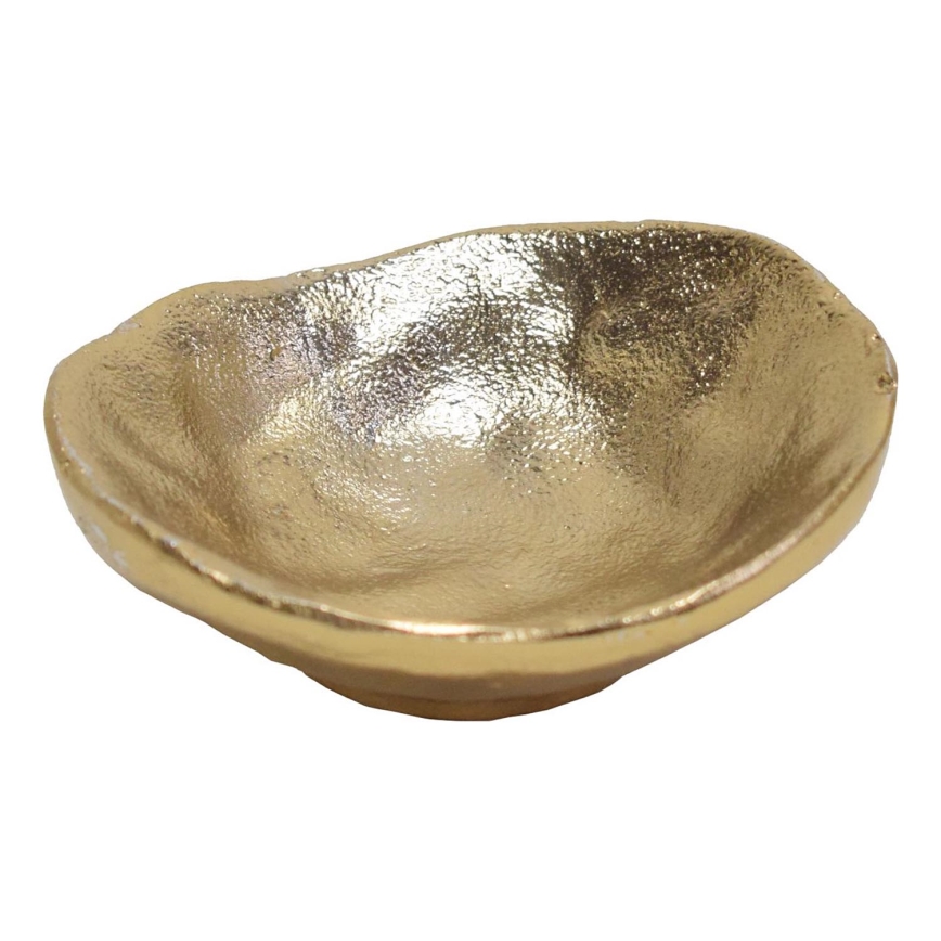 Eglo - Dekorativ bakke 8x8,5 cm guldfarvet
