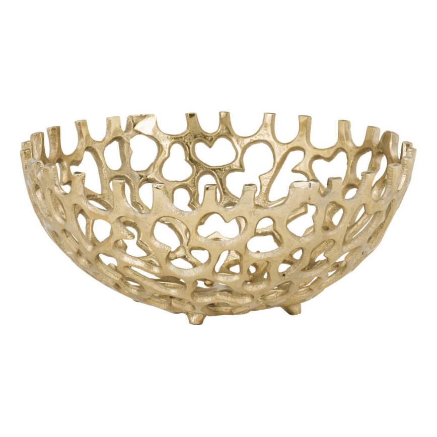Eglo - Dekorativ bakke diameter 20,5 cm guldfarvet