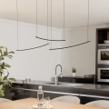 Eglo - dæmpbar LED-pendel på wire LED/22W/230V 2700/4000/6500K sort
