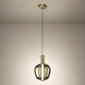 Eglo - Dæmpbar LED-pendel på wire LED/6W/230V + LED/1,6W 2200-6500K Ø 25 cm guld