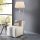Eglo/Edi Belysning - LED gulvlampe SANTANDER 1xE27/11W/230V + LED/2,3W mat krom