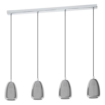 Eglo - Erstatningsglas til lysekrone ALOBRASE Ø 15 cm