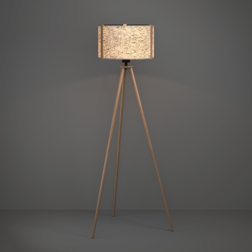 Eglo - Gulvlampe 1xE27/25W/230V beige