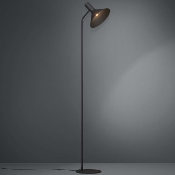 Eglo - Gulvlampe 1xE27/28W/230V sort