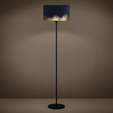 Eglo - Gulvlampe 1xE27/40W/230V blå/guldfarvet