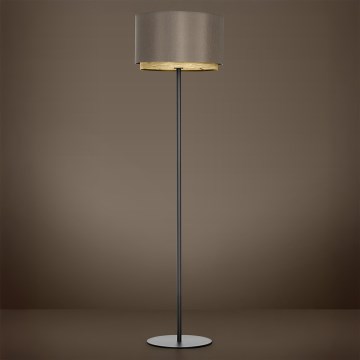 Eglo - Gulvlampe 1xE27/40W/230V brun