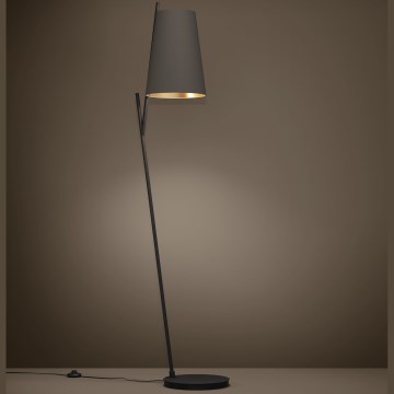 Eglo - Gulvlampe 1xE27/40W/230V brun