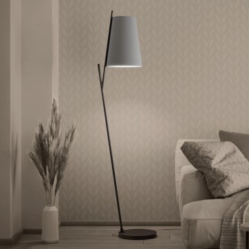 Eglo - Gulvlampe 1xE27/40W/230V grå