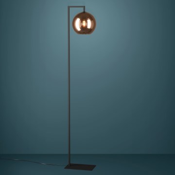 Eglo - Gulvlampe 1xE27/40W/230V kobber