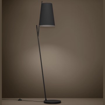 Eglo - Gulvlampe 1xE27/40W/230V sort