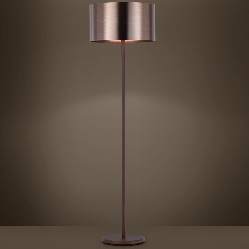 Eglo - Gulvlampe 1xE27/60W/230V kobber