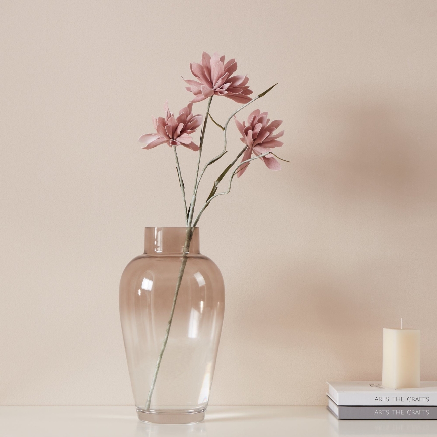 Eglo - Kunstig blomst 60 cm lyserød