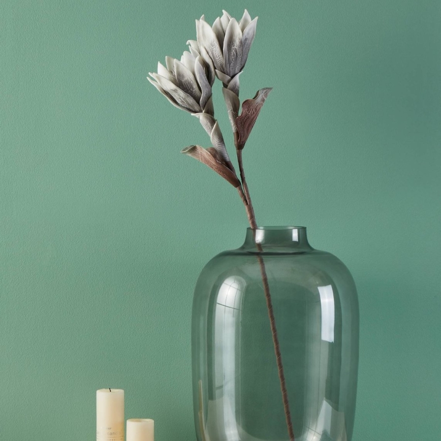 Eglo - Kunstig blomst 90 cm grå