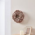 Eglo - Kunstig blomsterkrans diameter 35 cm lyserød