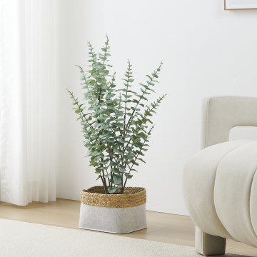 Eglo - Kunstig plante i blomsterpotte 76x25,5 cm