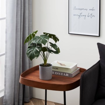 Eglo - Kunstig plante i potte 42x30 cm monstera