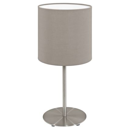 Eglo - Reserveskærm til bordlampe PASTERI grå diameter 14,7 cm