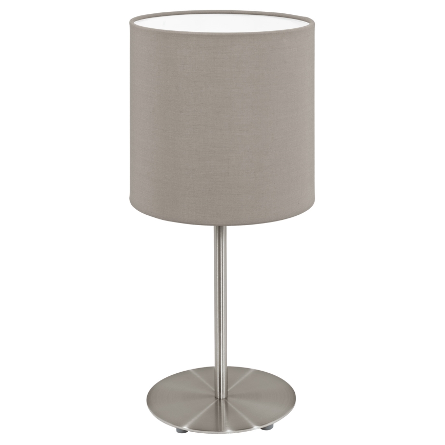 Eglo - Reserveskærm til bordlampe PASTERI grå diameter 14,7 cm