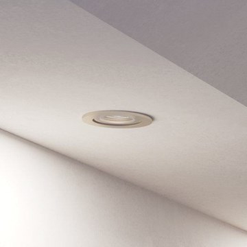 Eglo - LED badeværelsesindbygningsspot 1xGU10/4,5W/230V IP44 mat krom