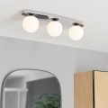 Eglo - LED badeværelsesloftlampe 3xG9/4,2W/230V IP44 blank krom