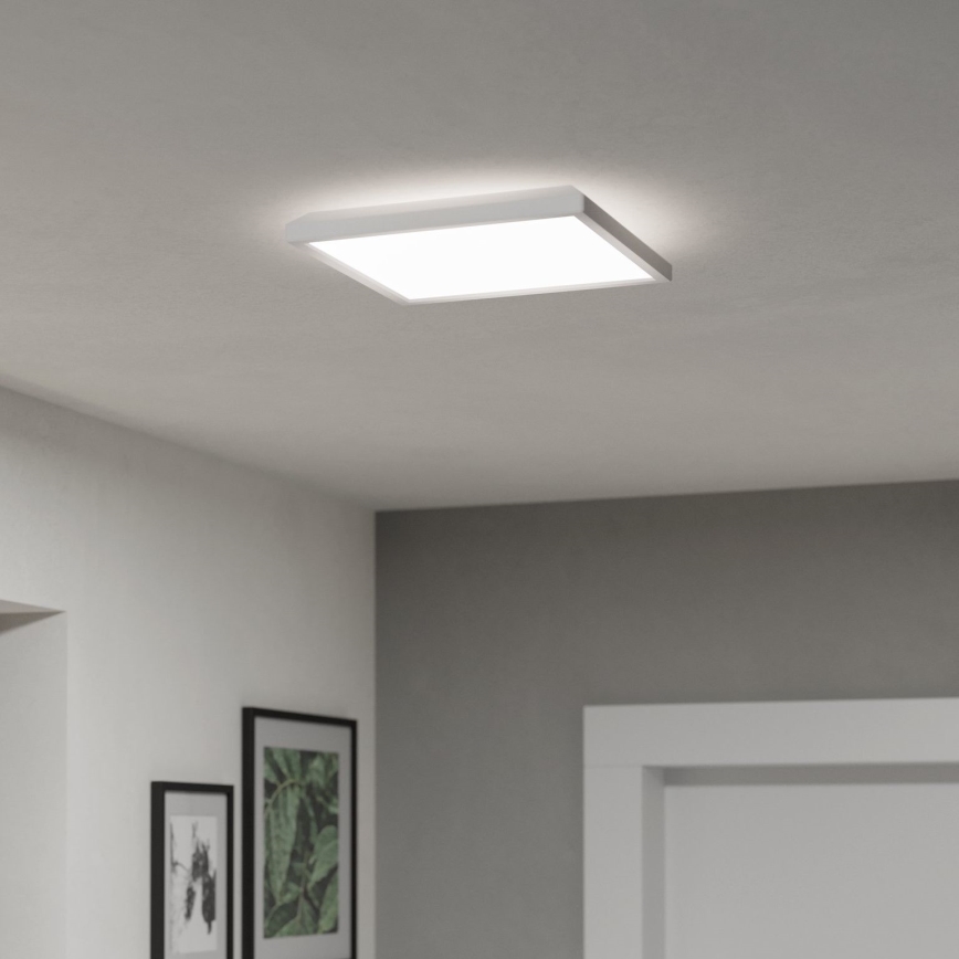 Eglo - LED badeværelsesloftlampe LED/13,4W/230V 2700/4000/6500K 29x29 cm IP44 hvid