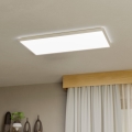 Eglo - LED badeværelsesloftlampe LED/17,2W/230V 2700/4000/6500K 30x57 cm IP44 hvid