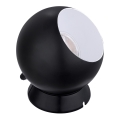 Eglo - LED bord- og væglampe 1xGU10/2,8W/230V sort