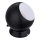 Eglo - LED bord- og væglampe 1xGU10/2,8W/230V sort