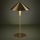 Eglo - LED bordlampe dæmpbar LED/12W/230V 3000K guldfarvet