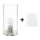 Eglo - LED bordlampe MY CHOICE 1xE14/4W/230V hvid/mat krom
