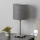 Eglo - LED bordlampe TUNJA 1xE27/60W/230V 26,5 cm mat krom/grå