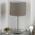 Eglo - LED  Bordlampe TUNJA 1xE27/60W/230V 38,5 cm mat krom/taupe