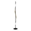 Eglo - LED dæmpbar gulvlampe LED/20W/230V 2700/4000/6500K sort/guld