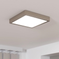 Eglo - LED Dæmpbar loftlampe LED/17W/230V mat krom