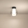Eglo - LED dæmpbar loftlampe LED/5,5W/230V + LED/1,6W 2200-6500K Ø 25 cm sort krom + fjernbetjening