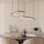 Eglo - LED dæmpbar pendel med wireophæng LED/30W/230V 2200-6500K messing + fjernbetjening