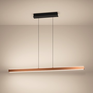 Eglo - LED-dæmpbar pendel på wire LED/30W/230V 2200-6500K guld + fjernbetjening