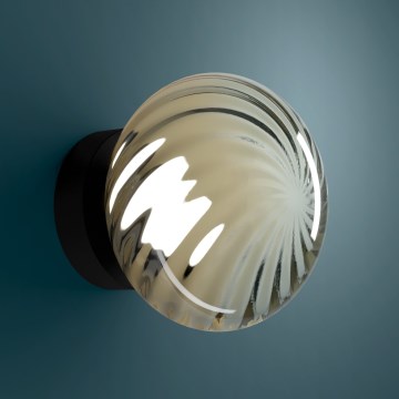 Eglo - LED-dæmpbar væglampe LED/5,8W/230V 2200-6500K beige/røget + fjernbetjening