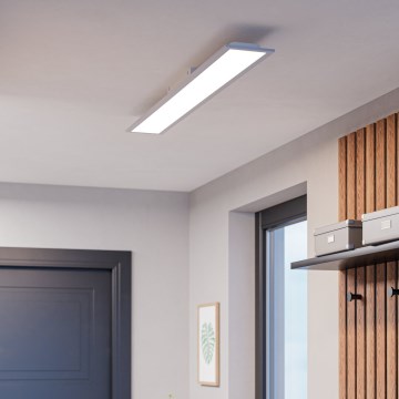 Eglo - LED dæmpbart påbygningspanel LED/28,3W/230V 2700-6500K 120x15 cm hvid + fjernbetjening