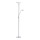 Eglo - LED gulvlampe dæmpbar LED/20W + LED/2,5W skinnende krom