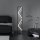 Eglo - LED gulvlampe dæmpbar LED/23W/230V 2700-6500K sort/guldfarvet + fjernbetjening