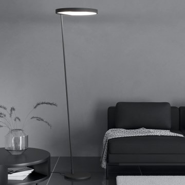 Eglo - LED gulvlampe dæmpbar LED/23W/230V 3000K sort