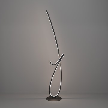 Eglo - LED gulvlampe LED/20W/230V 2700/4000/6500K sort