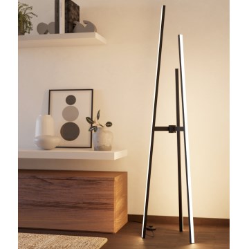 Eglo - LED-gulvlampe LED/30W/230V sort