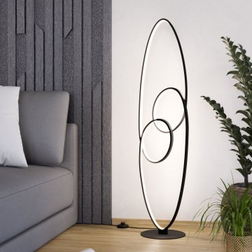 Eglo - LED gulvlampe LED/38W/230V 3000K sort