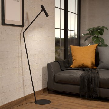 Eglo - LED gulvlampe LED/5W/230V 3000K sort
